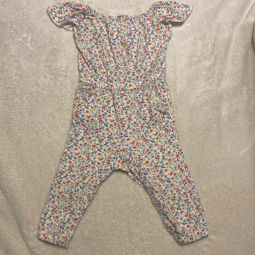 2T Old Navy flowered jumper